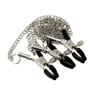 5 Sensational Reasons to Try Nipple Clamps with Chain in Sleek Silver