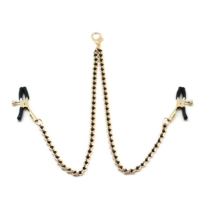 5 Sensational Reasons Gold Nipple Clamps with Chain Will Elevate Your Pleasure