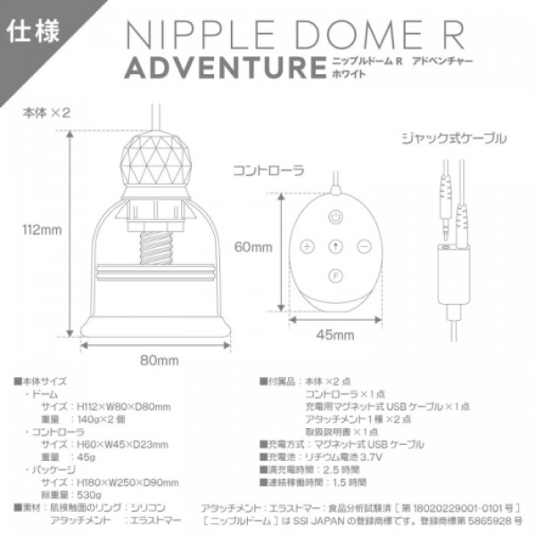 5 Sensational Reasons to Try Nipple Dome R Adventure - White for Ultimate Pleasure