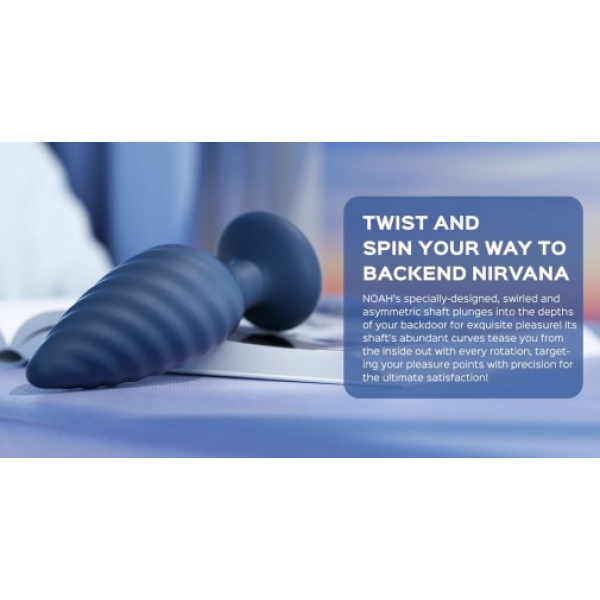 5 Sensational Reasons to Try the Noah Rotating Butt Plug in Purple Today!