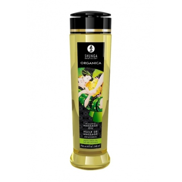 5 Sensual Reasons to Try Organica's Green Tea Kissable Massage Oil (240ml)