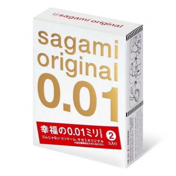 7 Ultra-Thin Sensations for Intimate Pleasure – Original 0.01 - 2's Pack