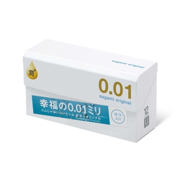 5 Ultra-Thin Sensations for Intense Pleasure – Original 0.01 Lubricated 12 Pack
