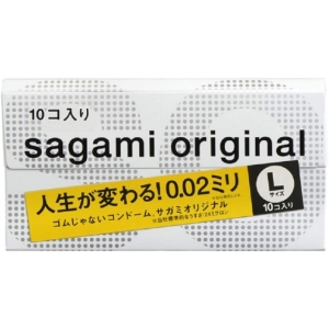 5 Ultra-Thin Pleasures: Original 0.02 L-Size 10's Pack for Intense Sensitivity