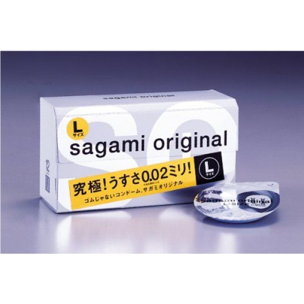 5 Ultra-Thin Sensations in Every Original 0.02 L-Size 12's Pack for Intense Pleasure