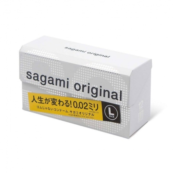 5 Ultra-Thin Sensations in Every Original 0.02 L-Size 12's Pack for Intense Pleasure