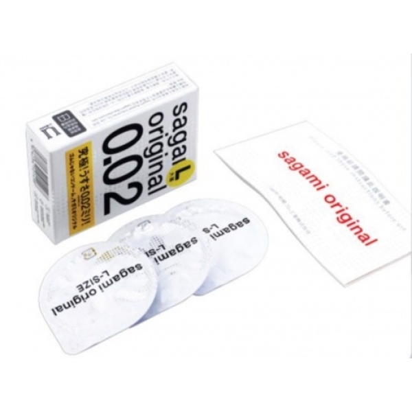 5 Ultra-Thin 0.02 L-Size Condoms for Intense Sensitivity & Maximum Pleasure