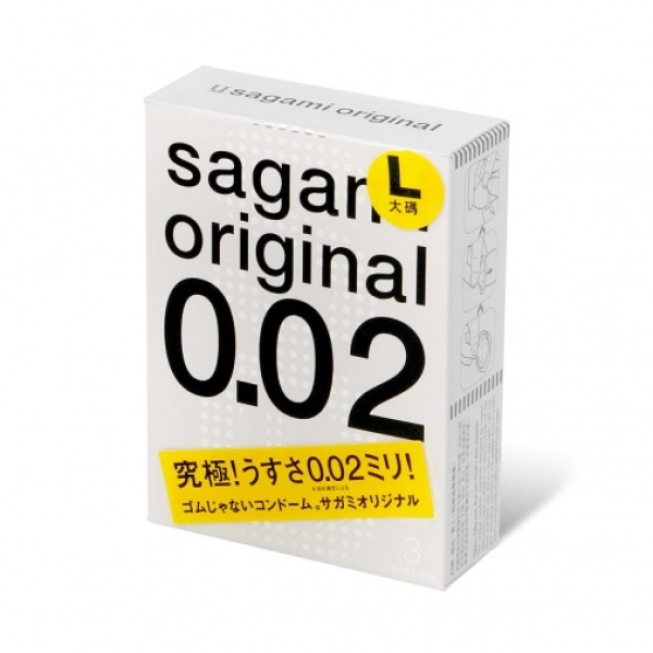 5 Ultra-Thin 0.02 L-Size Condoms for Intense Sensitivity & Maximum Pleasure
