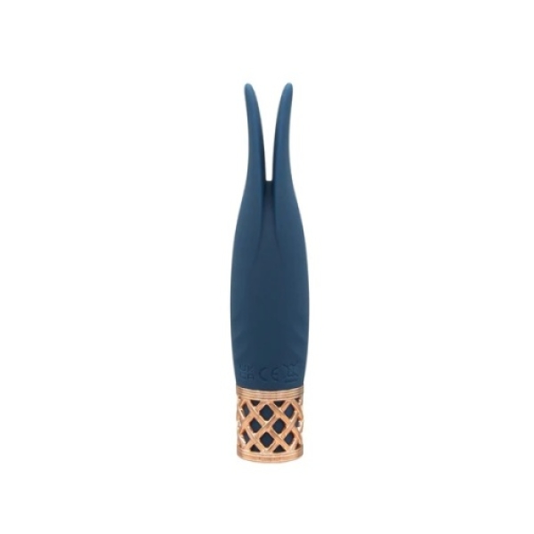 6 mind-blowing sensations packed in this navy clitoral stimulator for ultimate pleasure