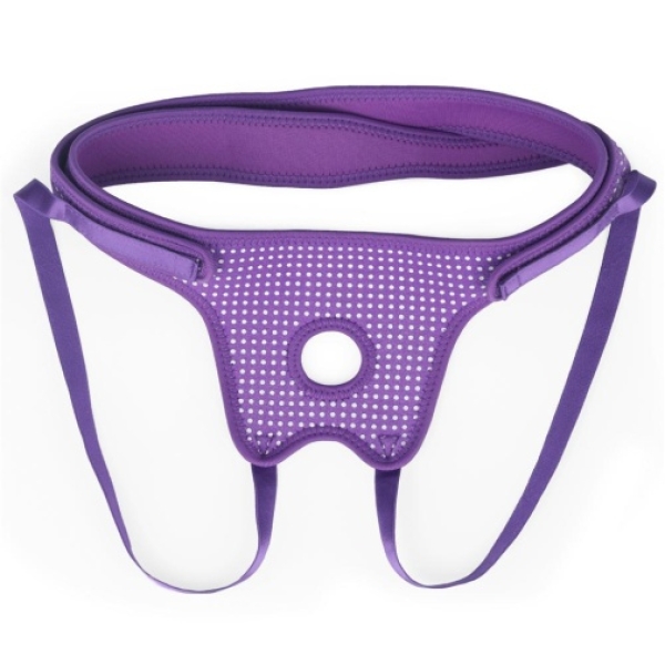 7 Reasons the Polka Dots Easy Strap-On Harness in Purple Will Spice Up Your Playtime