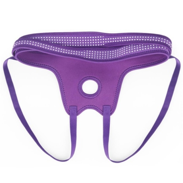 7 Reasons the Polka Dots Easy Strap-On Harness in Purple Will Spice Up Your Playtime