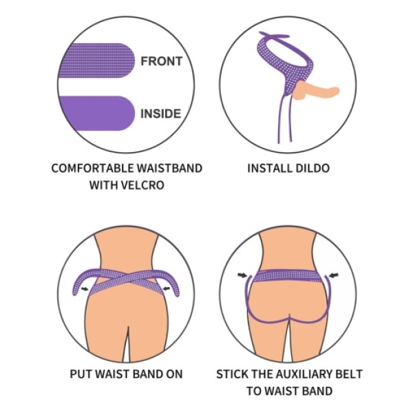 7 Reasons the Polka Dots Easy Strap-On Harness in Purple Will Spice Up Your Playtime