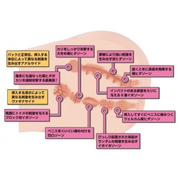 5 Lifelike Pleasures in the Real Body Yura Anekawa D-Cup 9kg Masturbator