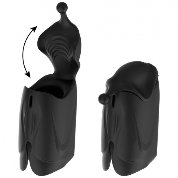 5 Sensational Pleasure Modes in Our Rechargeable Head Stroker - Black