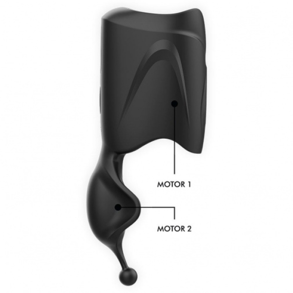 5 Sensational Pleasure Modes in Our Rechargeable Head Stroker - Black