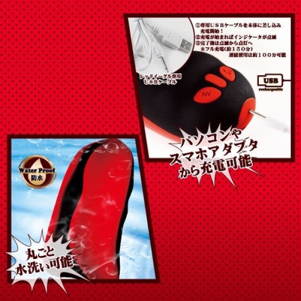 7 Mind-Blowing Features of the Red Eagle Warming Vibro Masturbator - Red