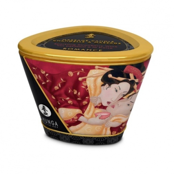 5 Sensual Secrets to Ignite Passion with Sparkling Strawberry Massage Candle