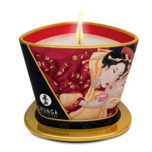 5 Sensual Secrets to Ignite Passion with Sparkling Strawberry Massage Candle