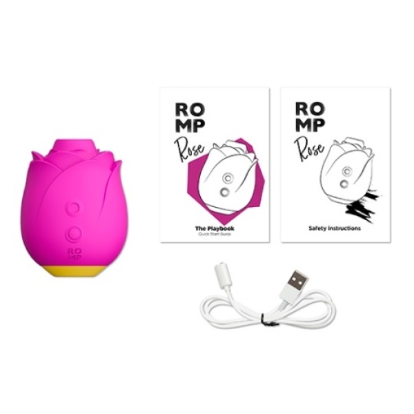 7 Pleasure Surprises with Rose Clitoral Stimulator - Violet for Ultimate Bliss