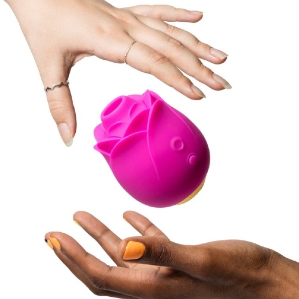 7 Pleasure Surprises with Rose Clitoral Stimulator - Violet for Ultimate Bliss