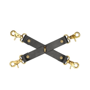 6 Sensational Ways Samurai Leather Hogtie Enhances Your Bondage Play in Black
