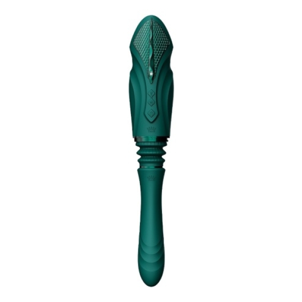 "7 Mind-Blowing Features of the Sesh APP Thrusting Sex Machine in Turquoise Green"