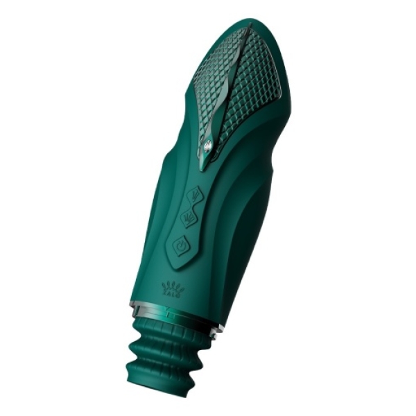 "7 Mind-Blowing Features of the Sesh APP Thrusting Sex Machine in Turquoise Green"