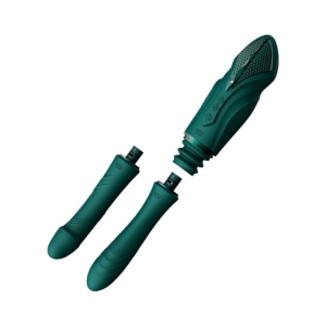 "7 Mind-Blowing Features of the Sesh APP Thrusting Sex Machine in Turquoise Green"