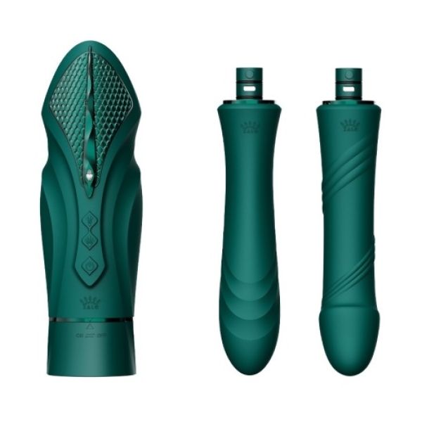 "7 Mind-Blowing Features of the Sesh APP Thrusting Sex Machine in Turquoise Green"