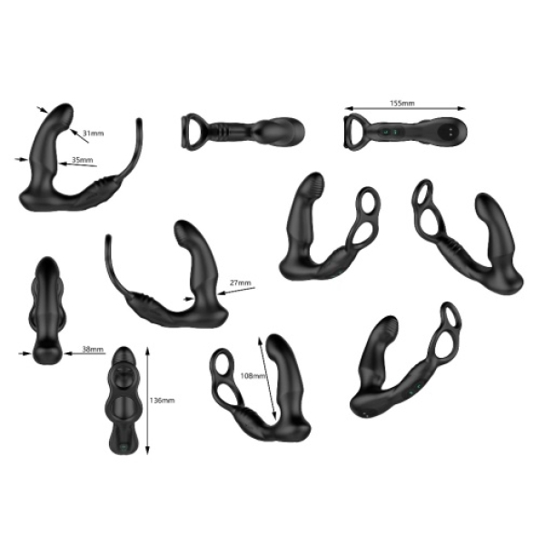 5 Mind-Blowing Features of the Simul8 Wave Prostate Massager with Ring in Black