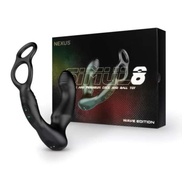 5 Mind-Blowing Features of the Simul8 Wave Prostate Massager with Ring in Black