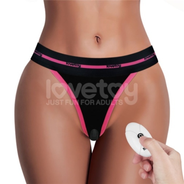 "7 Secret Pleasures: Slut Vibrating Panties L - Black for Ultimate Discreet Fun"