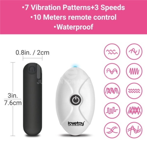 "7 Secret Pleasures: Slut Vibrating Panties L - Black for Ultimate Discreet Fun"