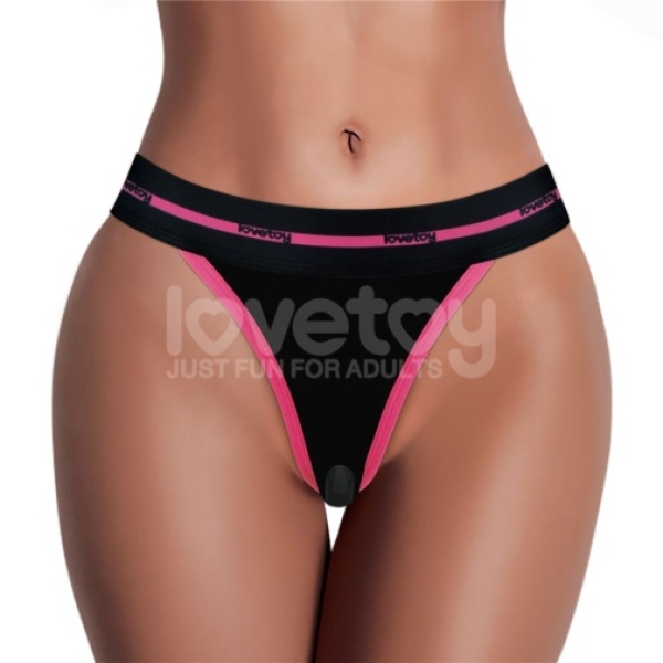 "7 Secret Pleasures: Slut Vibrating Panties L - Black for Ultimate Discreet Fun"