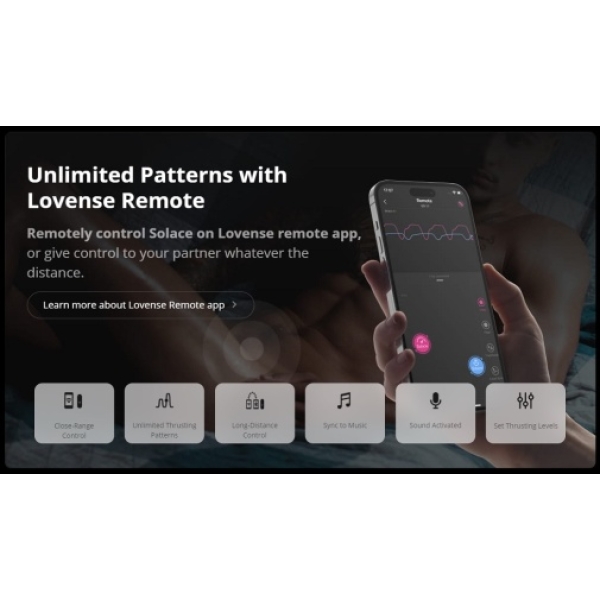 7 Mind-Blowing Features of the Solace App-Controlled Automatic Masturbator