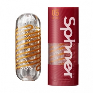 5 Intense Beads for Ultimate Pleasure with Spinner 05 Masturbator