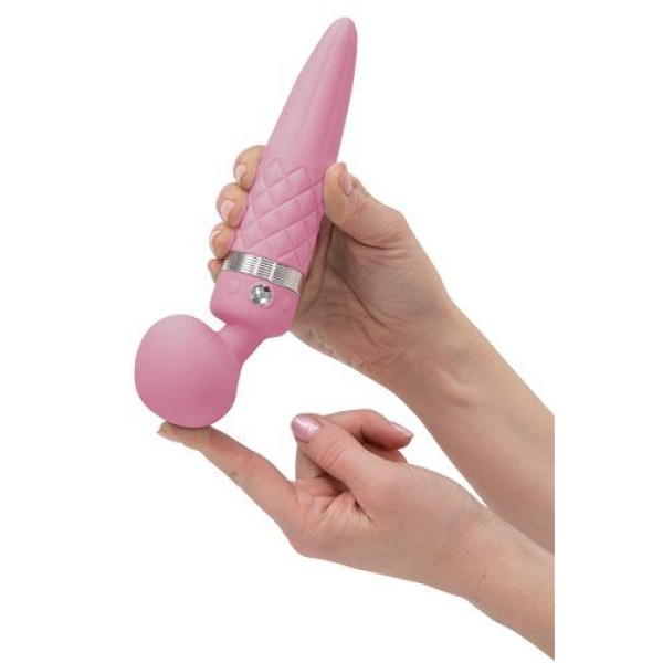 7 mind-blowing features of the Sultry Rotating Wand in pink for ultimate pleasure