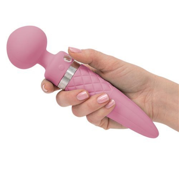 7 mind-blowing features of the Sultry Rotating Wand in pink for ultimate pleasure