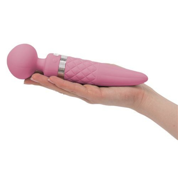 7 mind-blowing features of the Sultry Rotating Wand in pink for ultimate pleasure