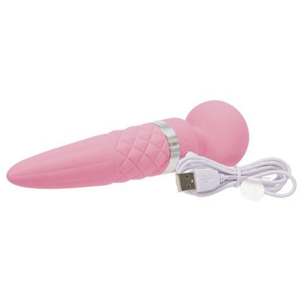7 mind-blowing features of the Sultry Rotating Wand in pink for ultimate pleasure