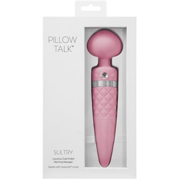 7 mind-blowing features of the Sultry Rotating Wand in pink for ultimate pleasure