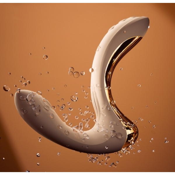 "7 Intense Pleasure Modes in Talis G-Spot PulseWave Vibrator - Ivory White"
