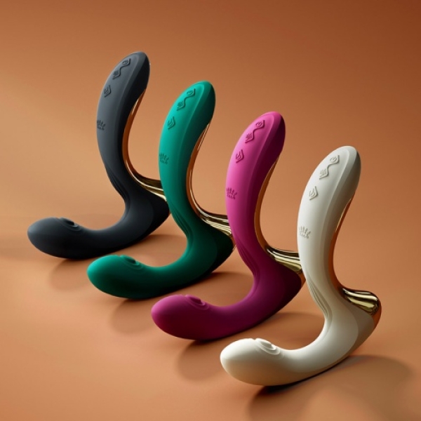 "7 Intense Pleasure Modes in Talis G-Spot PulseWave Vibrator - Ivory White"