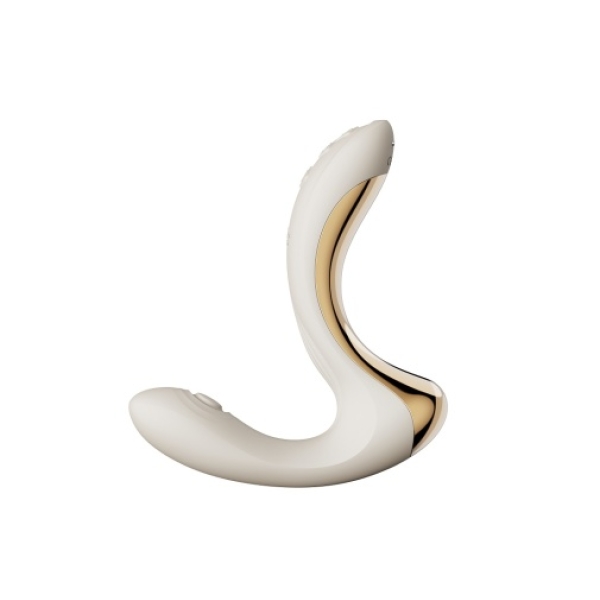 "7 Intense Pleasure Modes in Talis G-Spot PulseWave Vibrator - Ivory White"