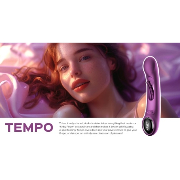 5 Mind-Blowing Features of the Tempo-Sensing G-Spot Vibrator in Purple