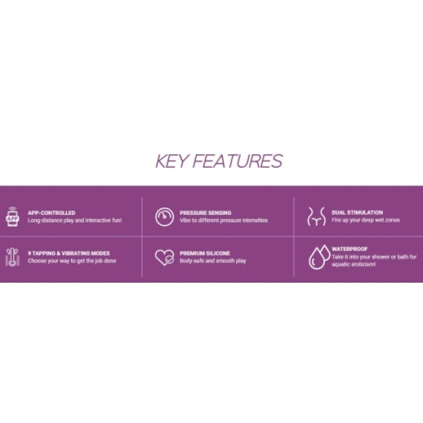 5 Mind-Blowing Features of the Tempo-Sensing G-Spot Vibrator in Purple