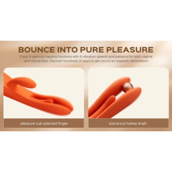 "7 Mind-Blowing Features of Terri Tapping Rabbit Vibrator in Purple"