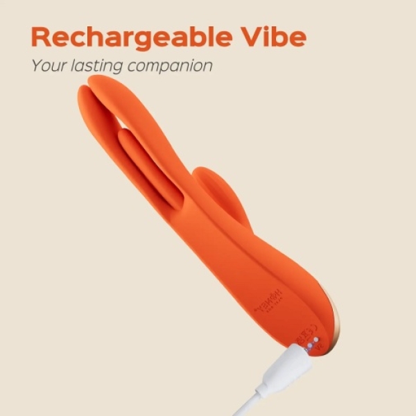 "7 Mind-Blowing Features of Terri Tapping Rabbit Vibrator in Purple"