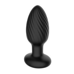 7 mind-blowing sensations with Tornado Vibro Plug S - Black's powerful vibrations