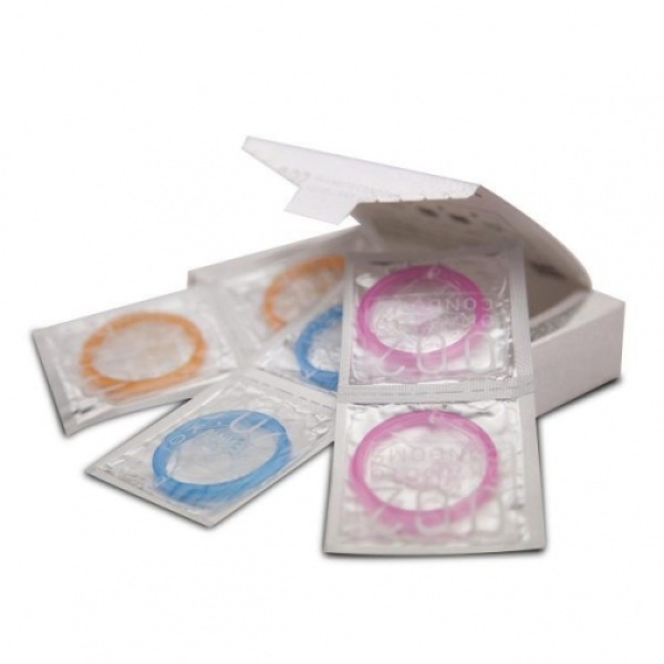 6 Ultra-Thin 0.02EX Condoms in 3 Sensational Colors for Intense Pleasure